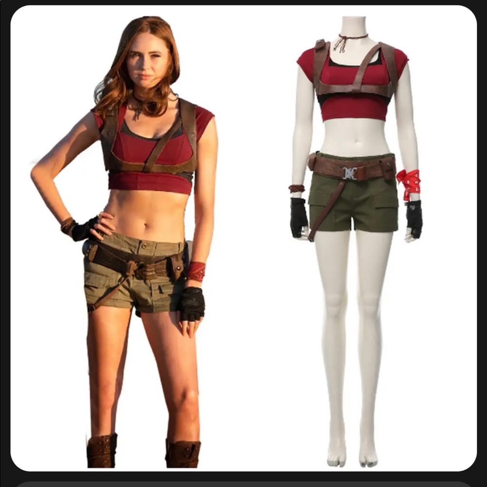 Rudy roundhouse Jumanji cosplay